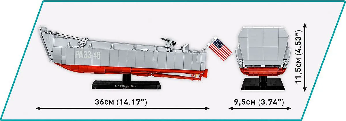 COBI 4848 LCVP Higgins Boat - Limited Edition