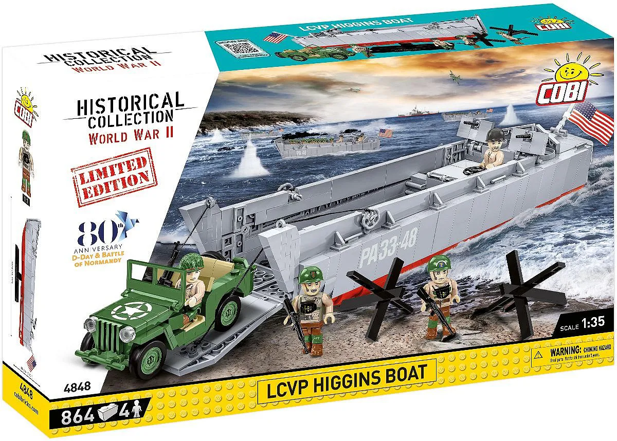 COBI 4848 LCVP Higgins Boat - Limited Edition