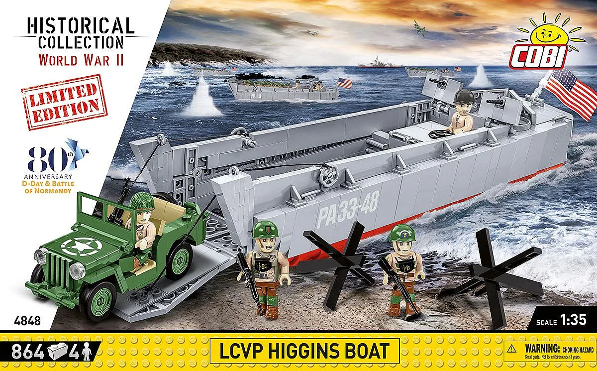 COBI 4848 LCVP Higgins Boat - Limited Edition