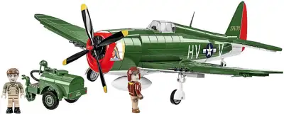 COBI 5736 P-47 Thunderbolt &amp; Tank Trailer - Executive Edition