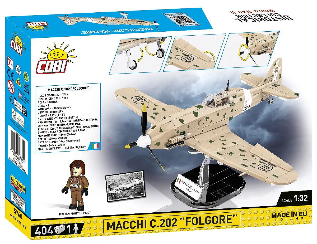 COBI 5760 Macchi C.202 "Folgore"
