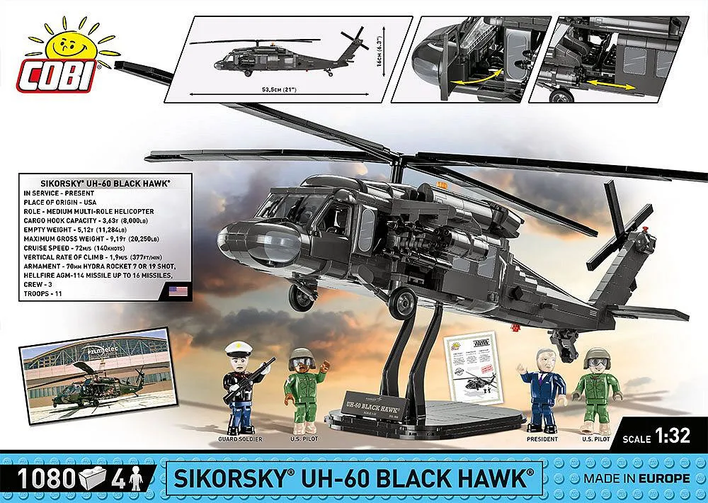 COBI 5816 Black Hawk UH-60 - Limited Edition