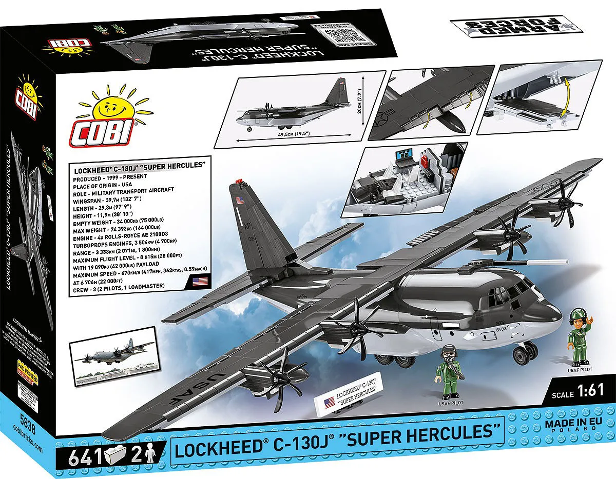 COBI 5838 Lockheed C-130J Super Hercules