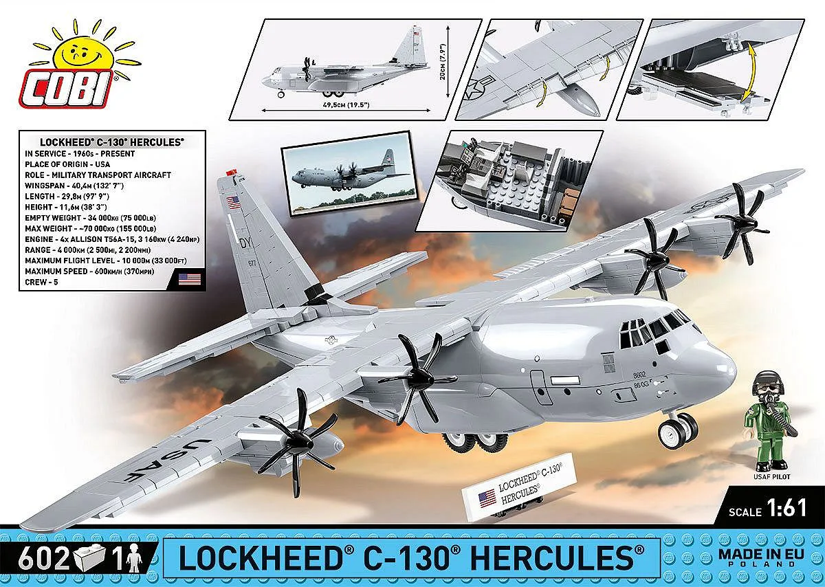 COBI 5839 Lockheed C-130 Hercules