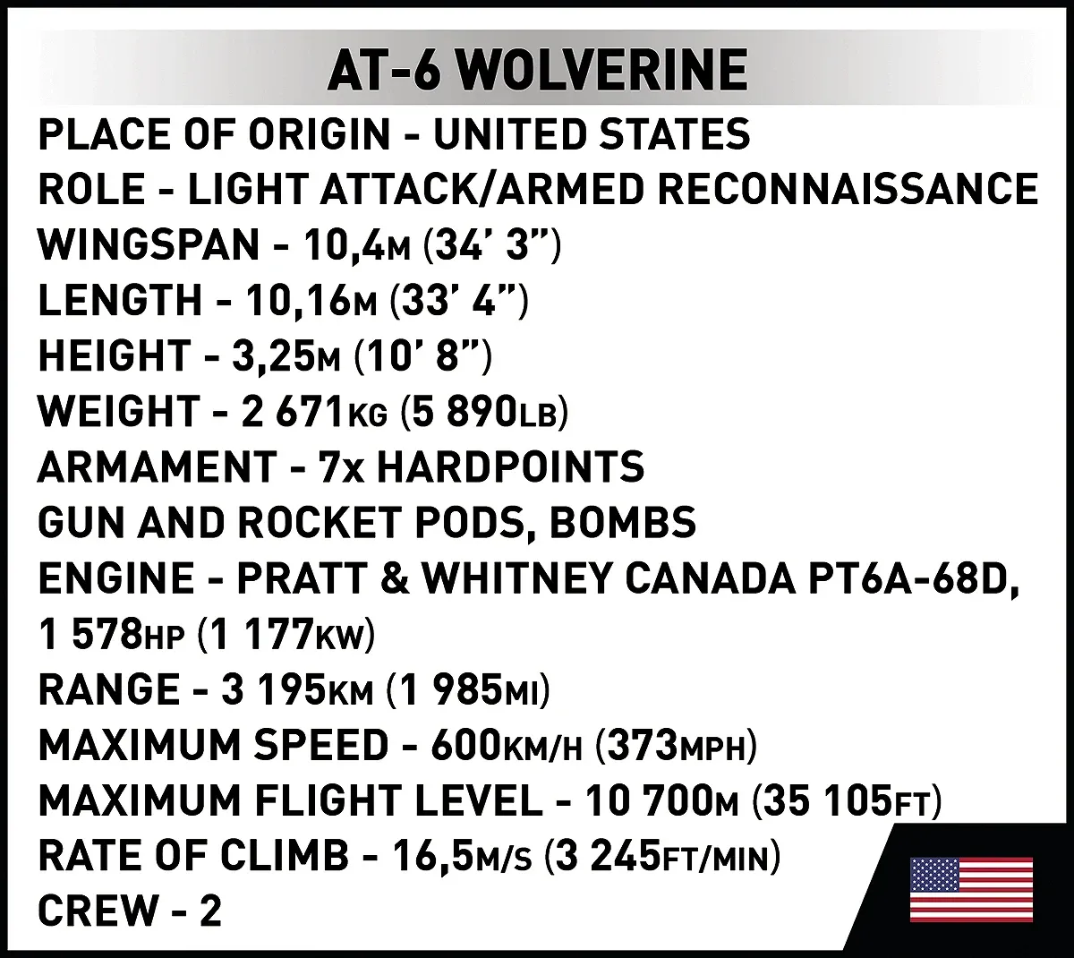 COBI 5905 AT-6 Wolverine