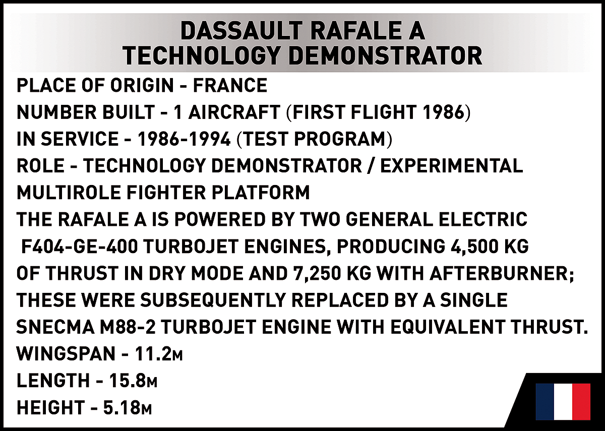 COBI 5931 COBI 5931 Rafale A technologiedemonstrator