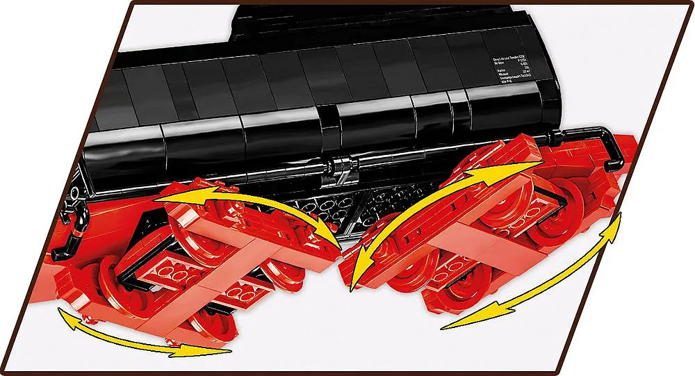 COBI 6280 DR BR 52 Steam Locomotive 2in1 - Executive Edition