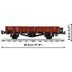 COBI 6285 Güterwagen type Ommr 32 LINZ