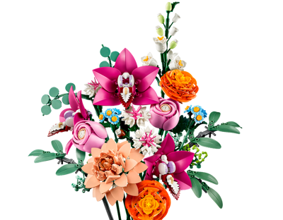COBI 10342 Mooie Roze Bloemenboeket