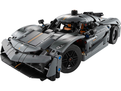 COBI 42173 Koenigsegg Jesko Absolut grijze hypercar