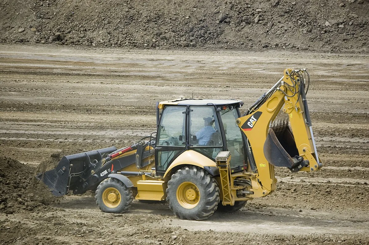 backhoe loader